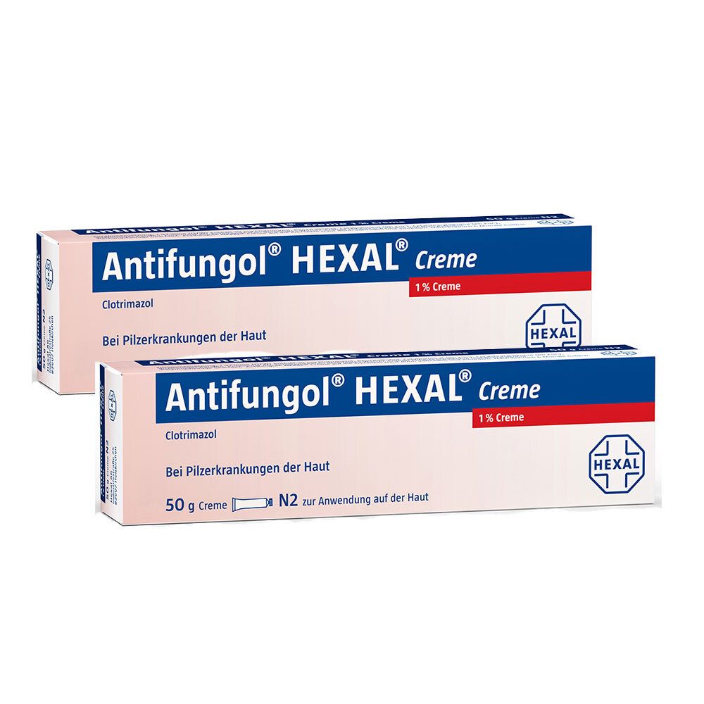Antifungol Hexal Creme Doppelpack 2x50 g