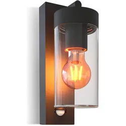 Calex, Gartenbeleuchtung, Perugia LED Wandlampe (E27, IP44)