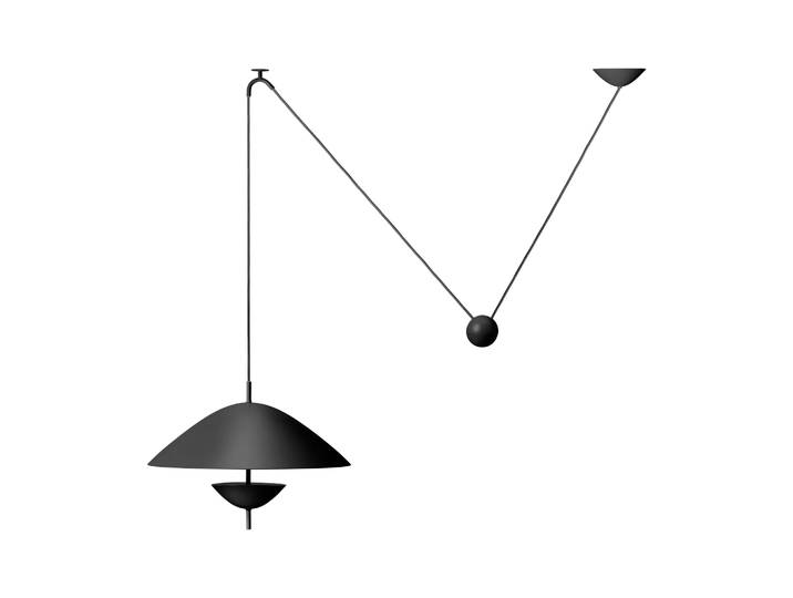 Ferm Living Lod Pendelleuchte Blackened Iron