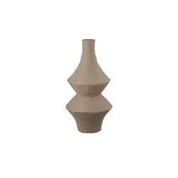 HOME STORY Vase   ¦ braun ¦ Aluminium ¦ Maße (cm): H: 30  Ø: 16.0
