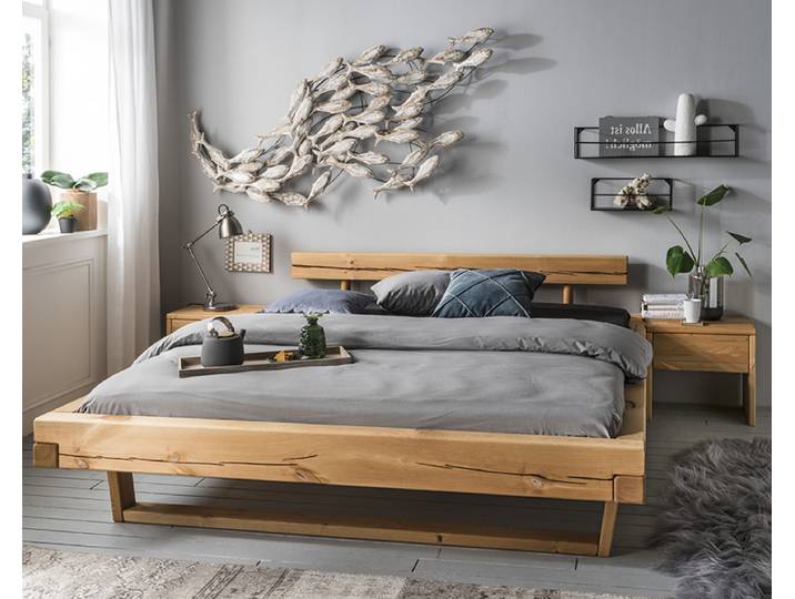 Grenen balkenbed Kingsley
