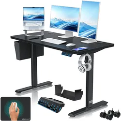 Kesser, Schreibtisch, elektrischer & Höhenverstellbarer Computertisch für Home & Office
