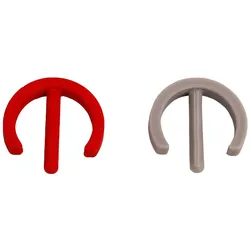 Axis Line Sicherheits Clip für Klapphalter (Ersatzsplint) rot