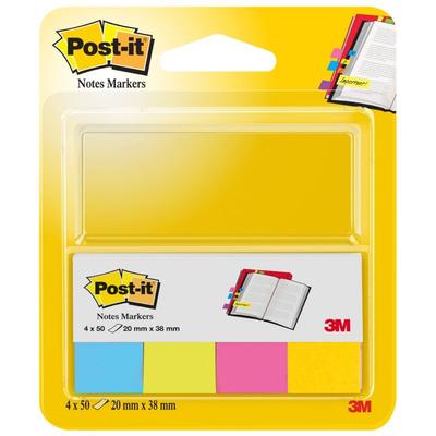 Post-it Pagemarker aus Papier, 15 x 50 mm, Neonfarben