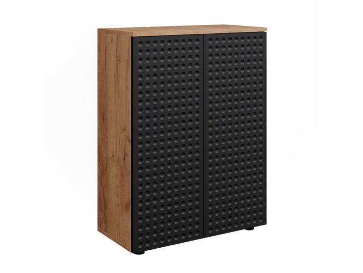 Armoire midisch Irma 60x81cm Anthracite à pois Vicco 42851