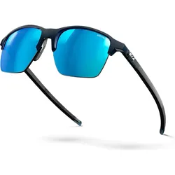 Julbo, Unisex, Sportbrille, Crossline Spectron S3 (VLT 12%) (Mate Blue, Shiny Tranlucide Blue, Spectron 3 Smokegrey), Blau