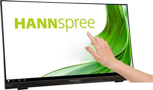 Hannspree HT225HPB Touchscreen-Monitor EEK: E (A - G) 54.6 cm (21.5 Zoll) 1920 x 1080 Pixel 16:9 7 ms HDMI, VGA, DisplayPort