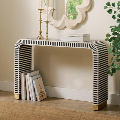 "Soho Bone Inlay Console, 48"" - Grandin Road"