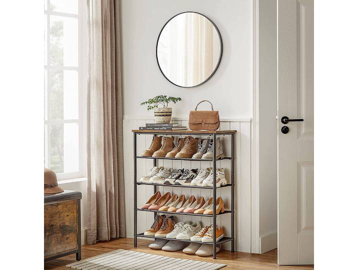 Schuhregal Prezioso 91cm Braun