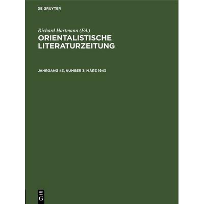 März 1943, Gebundene Ausgabe von , De Gruyter, 978-3-11-255939-0