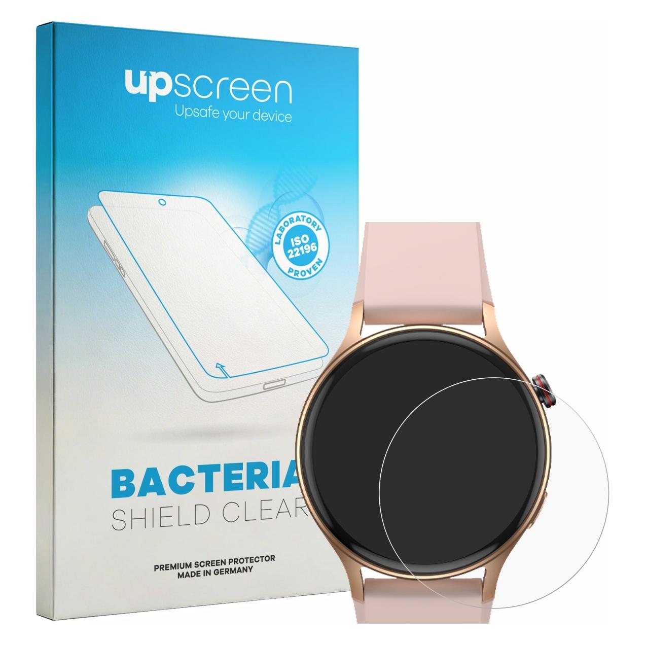 upscreen Schutzfolie für aeac AR-01 1.32" Displayschutz Displayschutzfolie Folie Klar antibakteriell (2064902)
