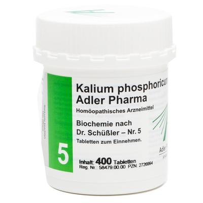 Biochemie Adler 5 Kalium phosphoricum D 6 Tabl. 400 St Tabletten