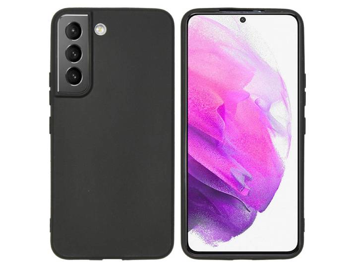 Accezz Color Backcover Samsung Galaxy S22 Telefoonhoesje Zwart
