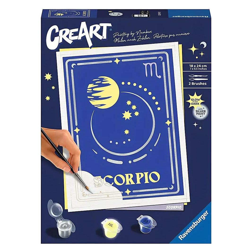 Ravensburger CreArt - Malen nach Zahlen 23740 - Scorpio - ab 14 Jahren (23740)