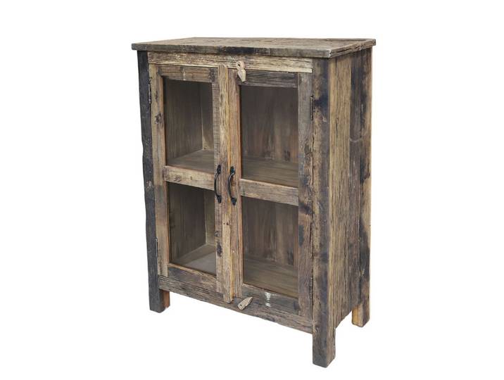 Chic Antique Kommode Chic Antique - Schrank Schränkchen Kommode aus altem Holz mit