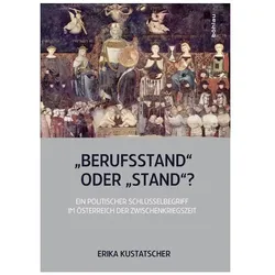 »Berufsstand« oder »Stand«?, Fachbücher von Erika Kustatscher