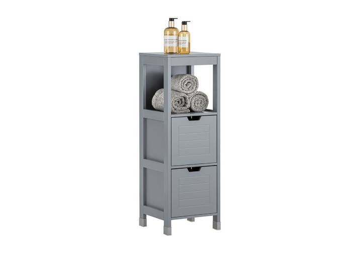 BADEZIMMERSCHRANK Grau