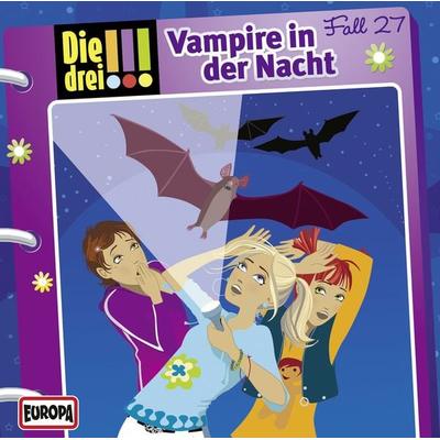 Die drei !!! 27. Vampire in der Nacht/CD - Petra Steckelmann, CD, 9783803237767