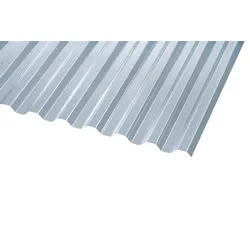 PET Wellplatten klar Trapez 70/18 1,1mm 1090 x 3500