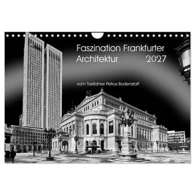 Faszination Frankfurter Architektur (Wandkalender 2027 DIN A4 quer), CALVENDO Monatskalender