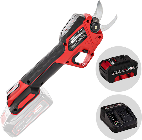 Einhell GP-LS 18/28 LI BL - Sécateur à batterie de taille - 18V 4Ah - Diamètre de coupe 28 mm