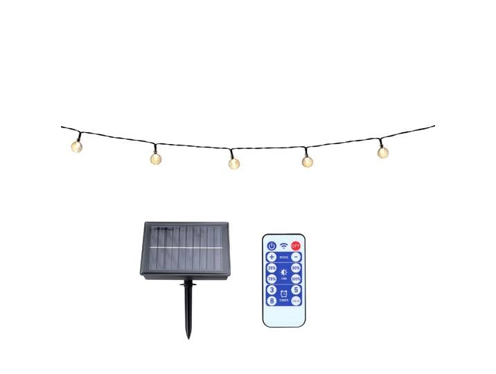 LED Solar Lichterkette 9 m
