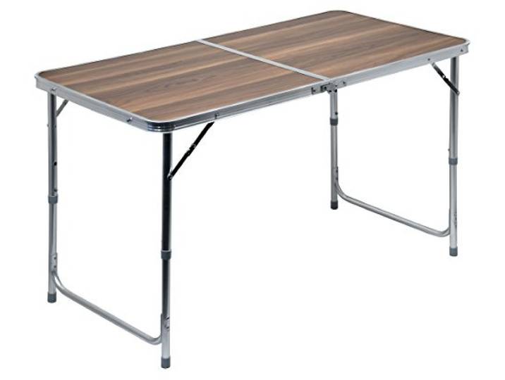 CATTARA 13487 Camping Tisch klappbar Double braun