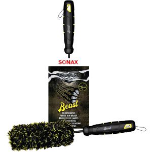 Sonax Felgenbürste Mikrofaser 04917410, Beast, für Alu-, Chrom- und Stahlfelgen, Länge: 42 cm
