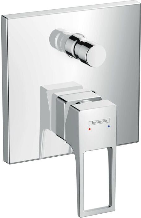 Hansgrohe Metropol Wannenarmatur 74545000 chrom, Unterputz, 2 Verbraucher, mit Bügelgriff