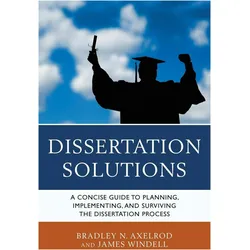 Dissertation Solutions, Schulbücher von James, Bradley, Axelrod, Windell