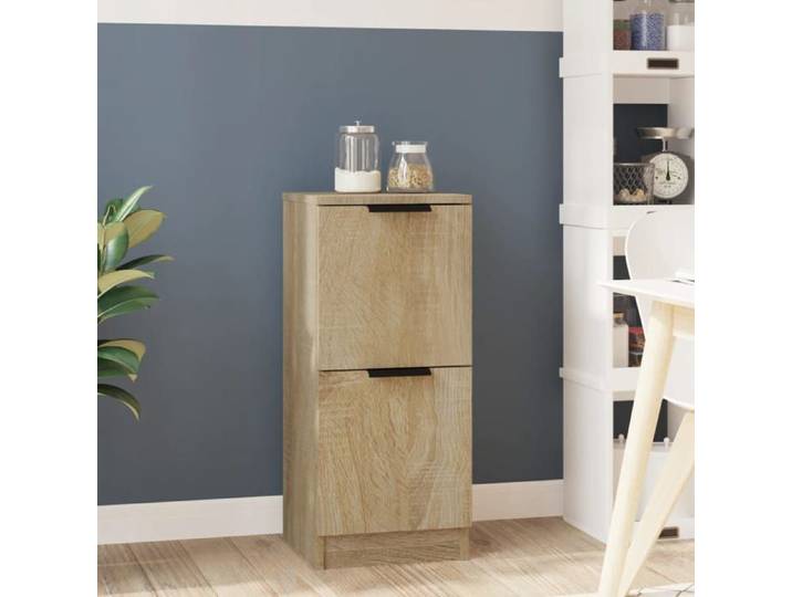 Buffet-Meuble de rangement Chêne sonoma 30x30x70 cm Bois d'ingénierie 425103