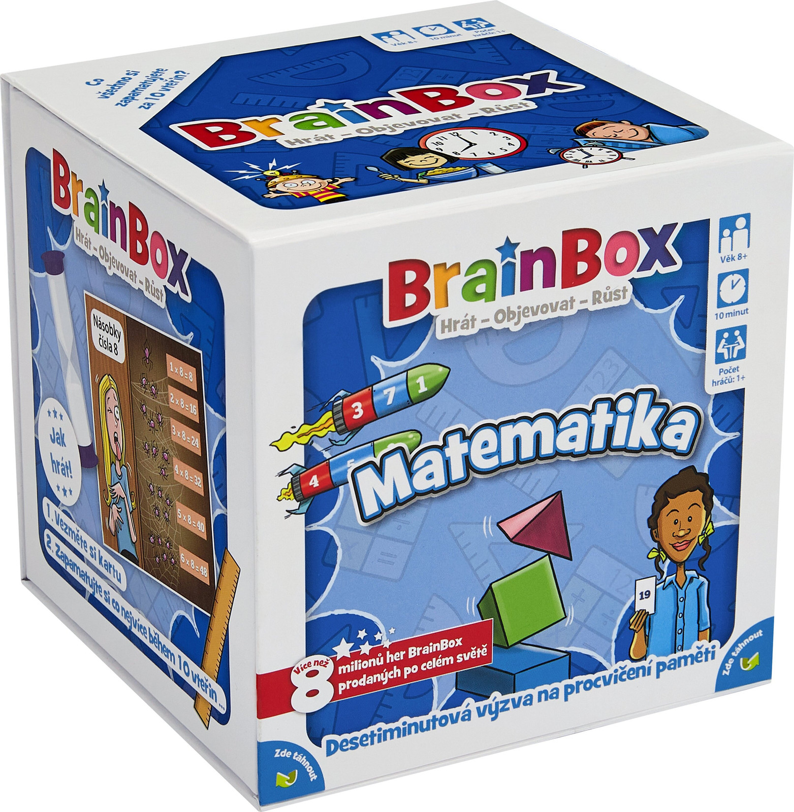 Asmodee BrainBox Wiskunde Spel