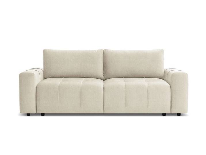 3er Sofa BOBOCHIC ARSENE Samt beige
