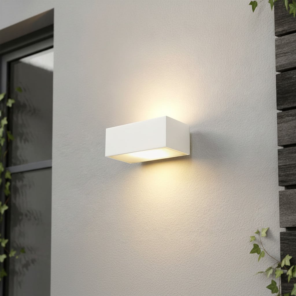 Artdelight Wandlamp Eindhoven Up/Down LED Wit