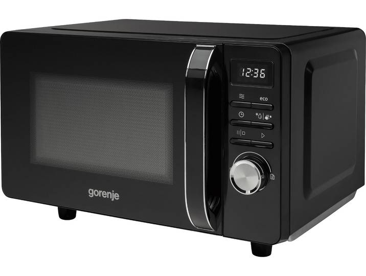 GORENJE Mikrowelle MO 20 S4BC , schwarz, B:45cm H:26cm T:34cm, Mikrowellen, Flat-Bed ohne Drehteller, Mikrowelle