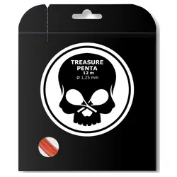 Tennissaite - BLACK SKULL - TREASURE PENTA - 12 m