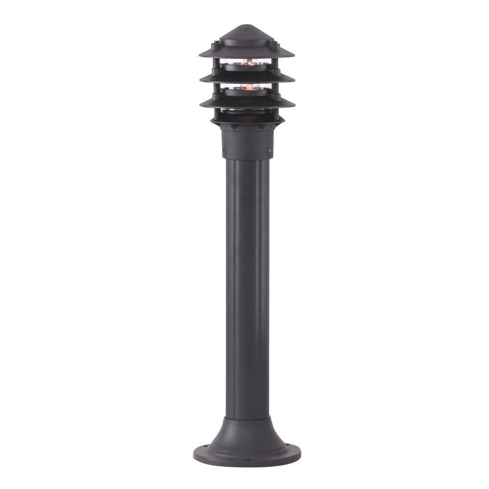 Searchlight Staande tuinlamp Posts zwart, Hoogte: 73 cm