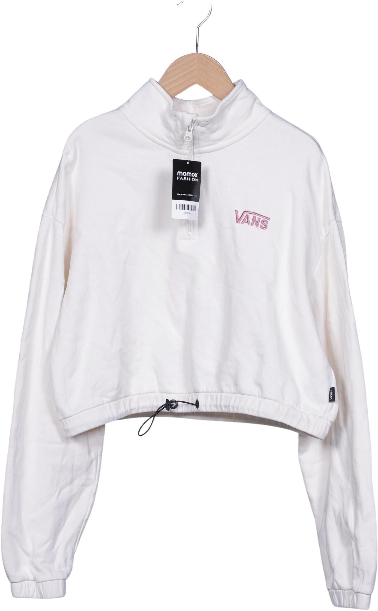 Vans Damen Sweater, Weiß, Gr. S, Baumwolle - Second Hand