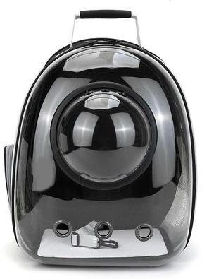 Inspire Essentials CosmoPaws Transparent Pet Carrier Backpack a