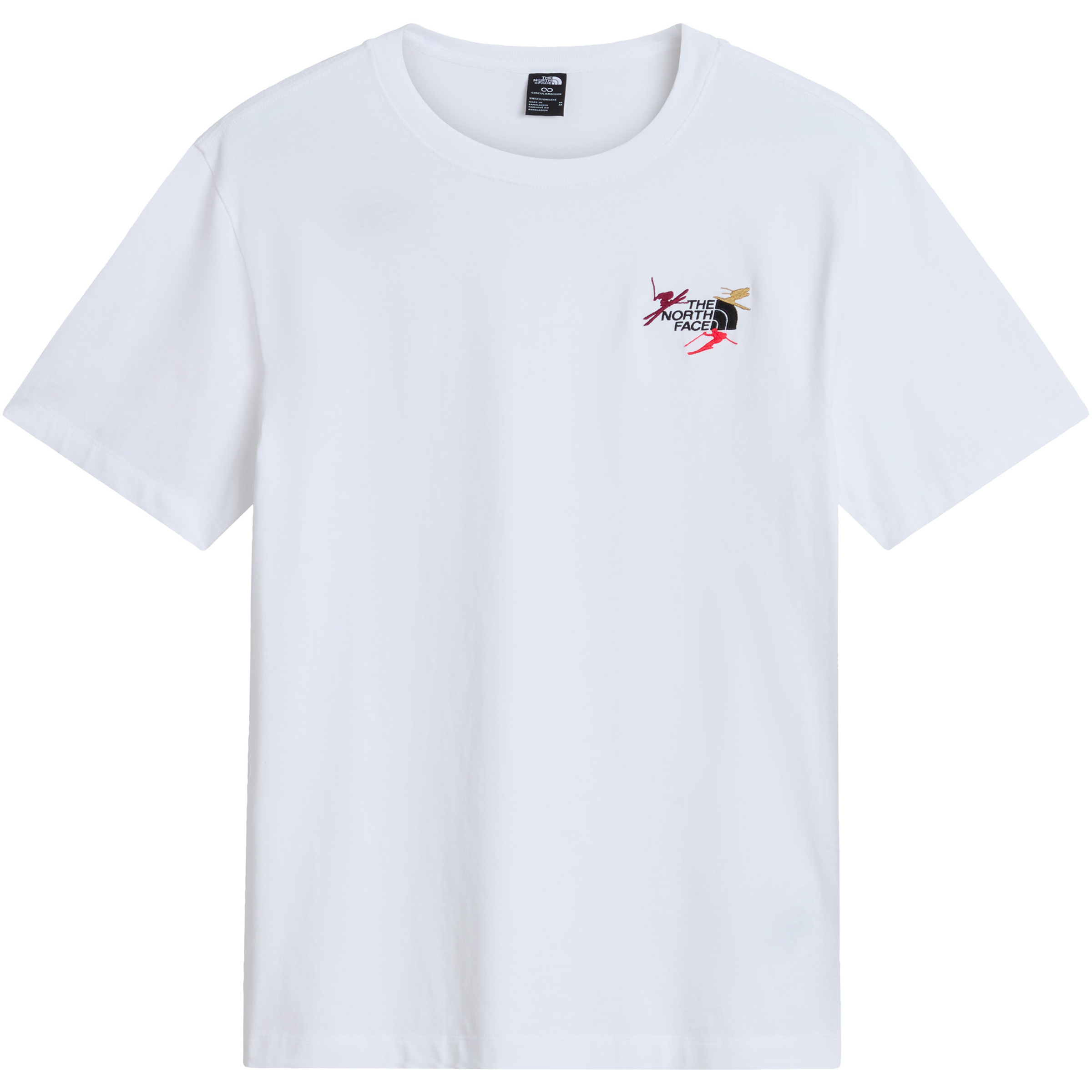 The North Face Off Piste Embro Graphic Herren T-Shirts weiss Größe S Lifestyle Atmungsaktiv