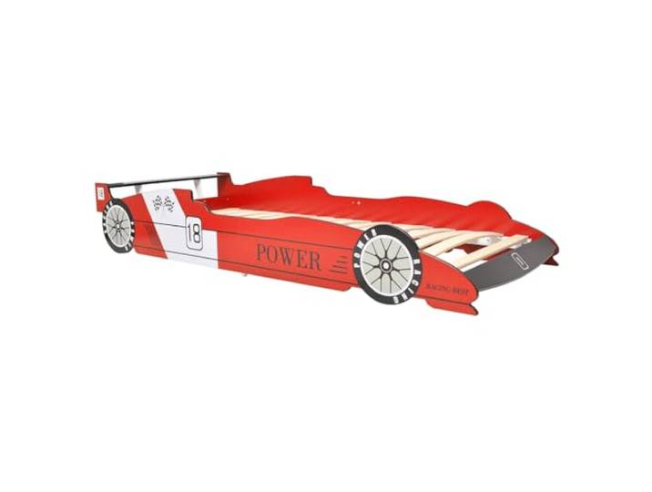 vidaXL Rennwagen-Bett 90x200 cm Rot