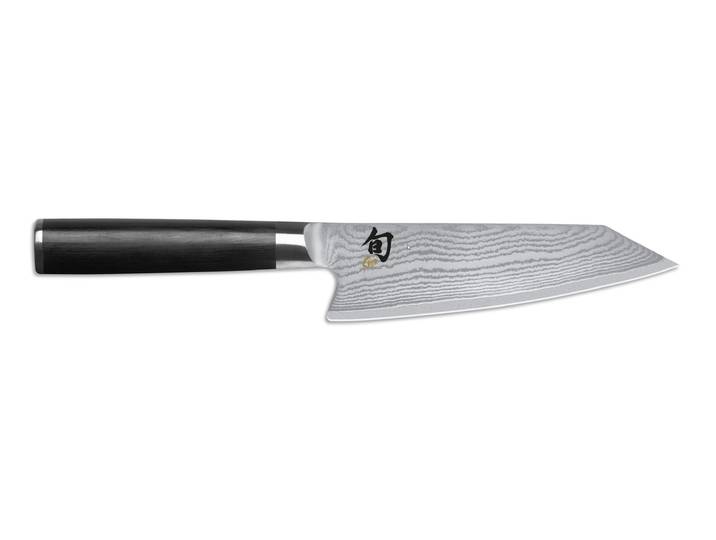Asiamesser KAI Shun Classic klein, 15 cm , schwarz, Klingenlänge 15cm, Damaststahl, Kochmesser, Asiamesser