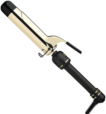 HOT TOOLS 24K Gold Extended Barrel Curling Iron 1 1/2 Inch