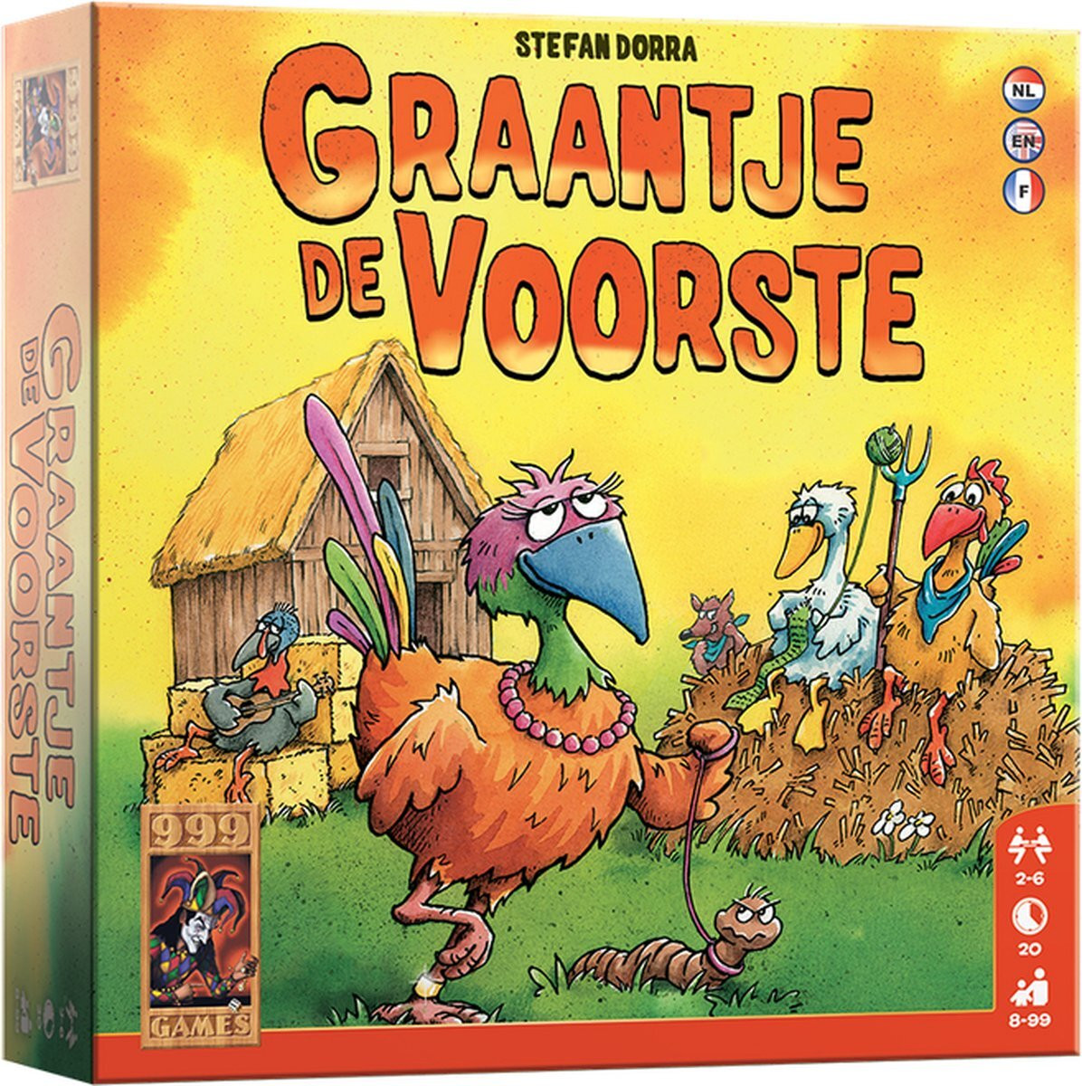 999 Games Graantje de Voorste Kaartspel
