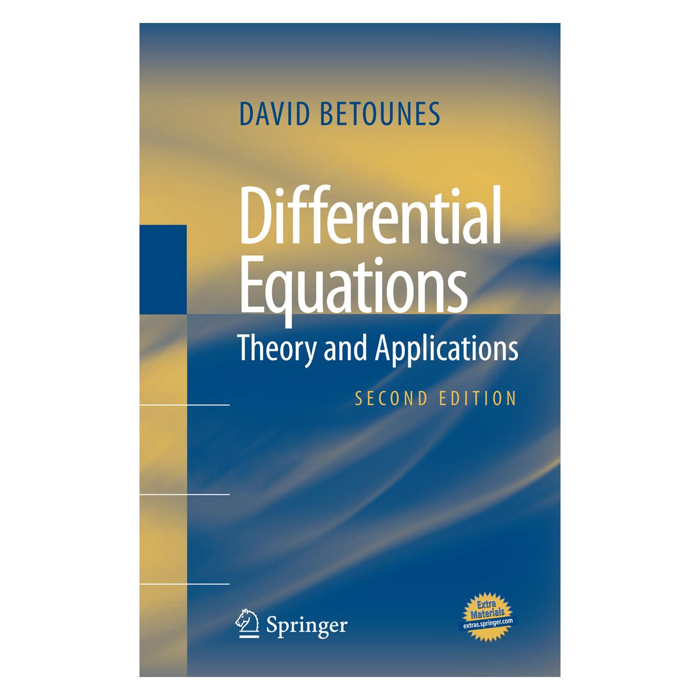 Springer Differential Equations: Theory and Applications (Englisch, Softcover, David Betounes) (55580021)