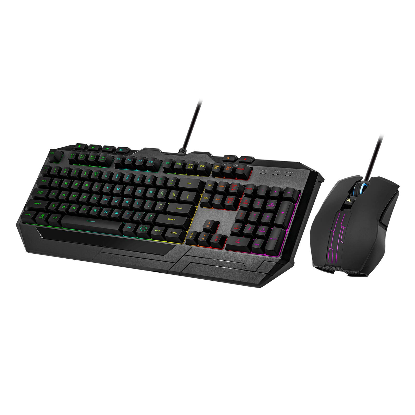 Cooler Master Peripherals DEVASTATOR 3 RGB kabelgebundene Gaming Tastatur - QWERTZ DE - schwarz SGB-3000-KKMF4-DE