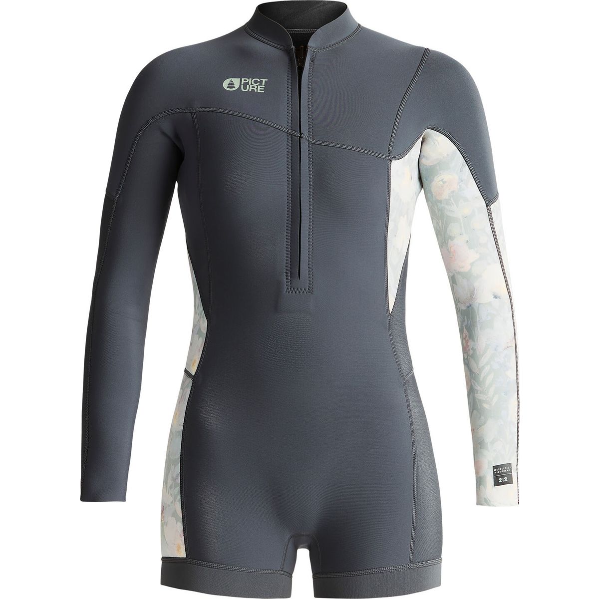 Picture Meta W LS 2/2 Full Zip fusain (C) XL WVT296CPrairie FusainXL