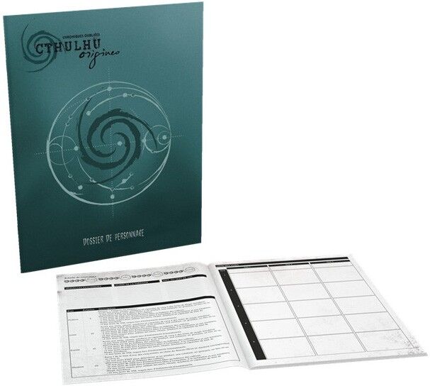 Black Book Editions Chroniques Oubliées Cthulhu Origines - Dossier de personnages