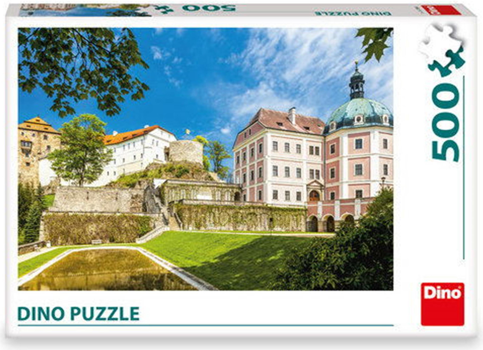 Dino Bikes Puzzel Beroun nad Teplou met 500 stukjes
