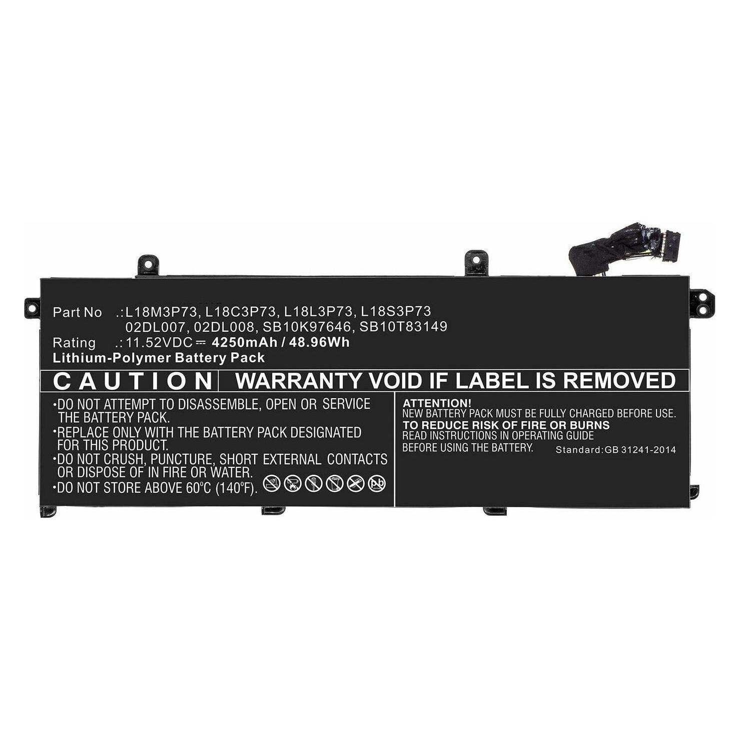 CoreParts Laptop Battery for Lenovo (4250 mAh) (MBXLE-BA0257)